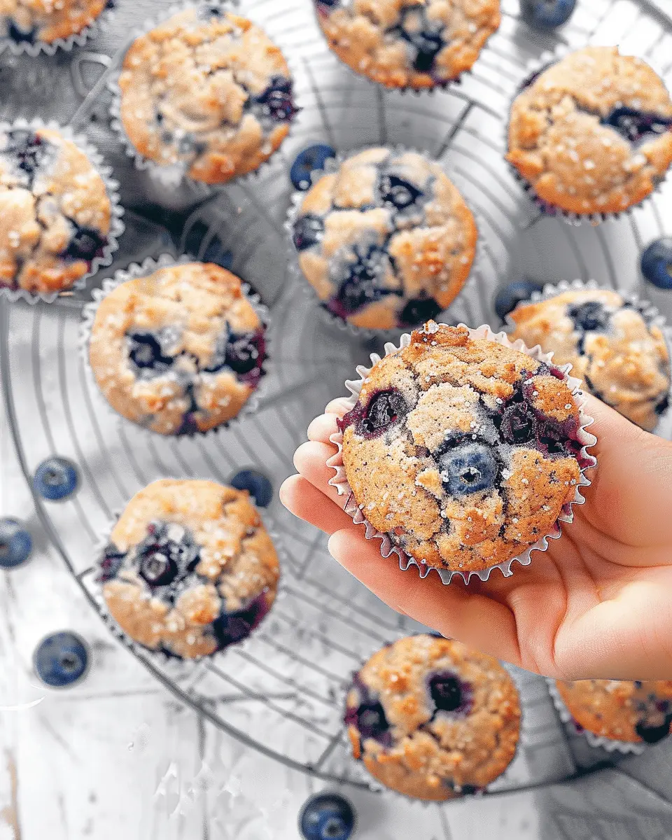 The BEST Blueberry Protein Muffins (Easy Recipe)