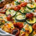 Mediterranean Chicken Zucchini Bake – Healthy, Flavorful & Easy!