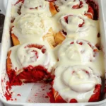 Red Velvet Cinnamon Rolls