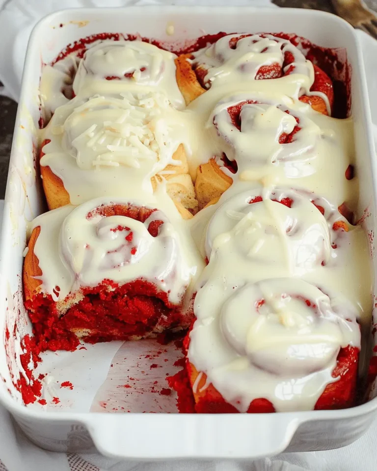 Red Velvet Cinnamon Rolls