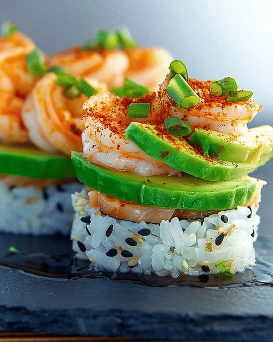 Spicy Shrimp Sushi Stacks: Easy, Flavorful Bites for Home Chefs