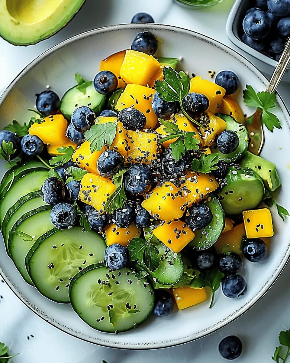Mango Cucumber Salad: Easy, Refreshing & Full of Flavor