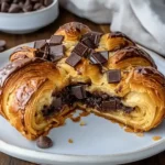 Decadent Chocolate Croissant Breakfast Bake