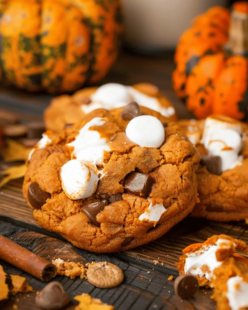Pumpkin S’mores Cookies: The Best Indulgent Fall Treats