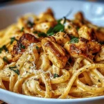 the best Cowboy Butter Chicken Linguine