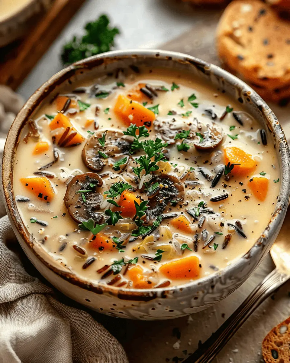 Autumn Wild Rice Soup: The Ultimate Fall Comfort Food with Turkey Bacon and Chicken Ham