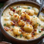 Bacon Cheddar Gnocchi Soup – A Rich and Creamy Comfort Meal
