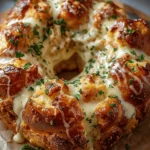 Chicken Alfredo Monkey Bread