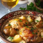 Chicken Normandy – French apple cider chicken