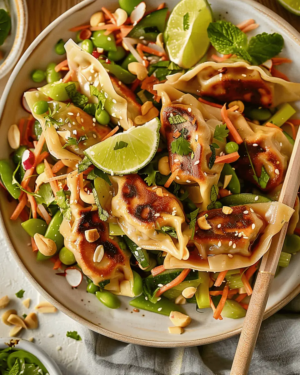 Dumpling Salad