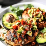Fiesta Lime Chicken Recipe with Avocado