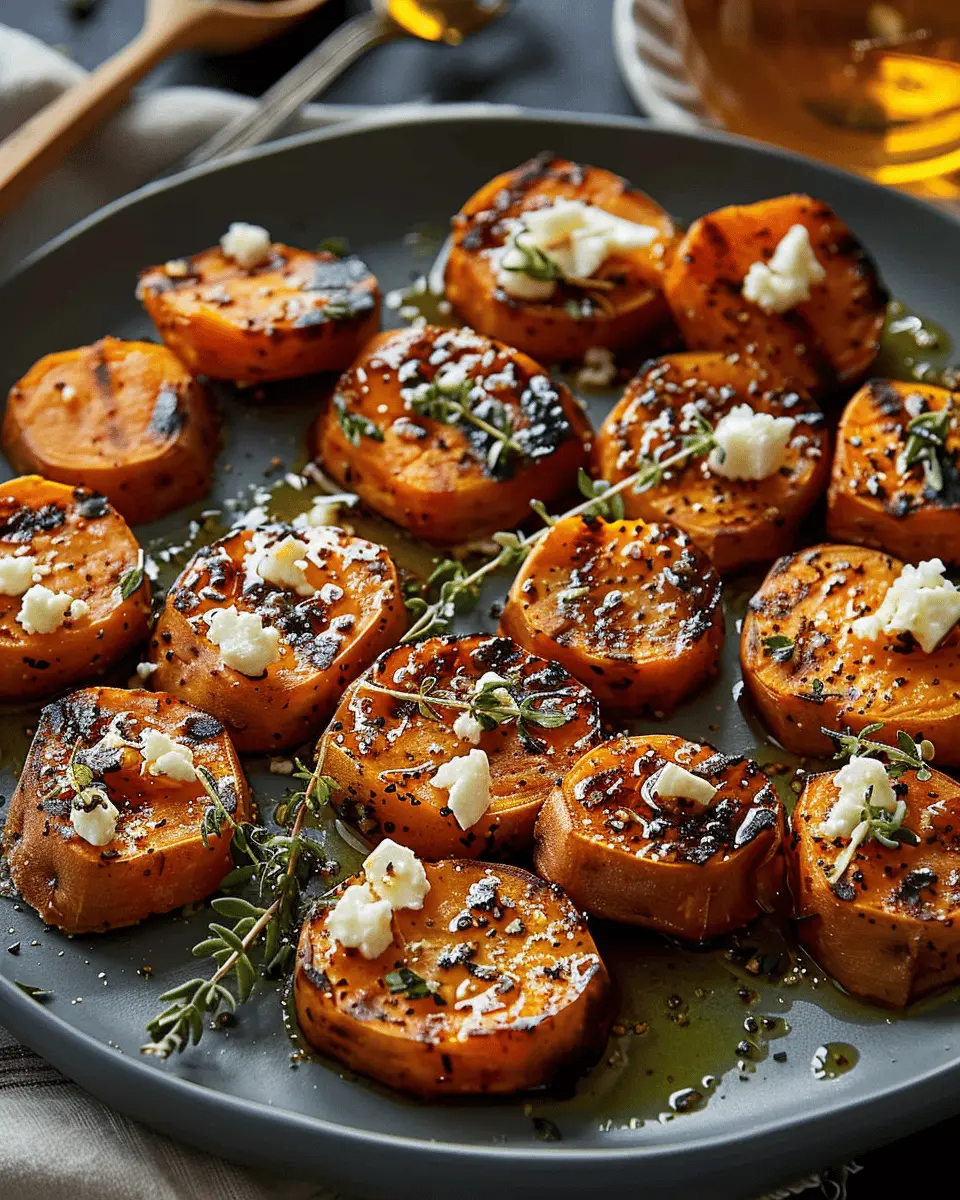 Honey Feta Sweet Potato Rounds: A Delicious & Easy Recipe