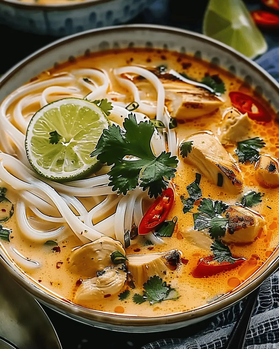 Quick and Flavorful Easy Thai Chicken Soup Recipe