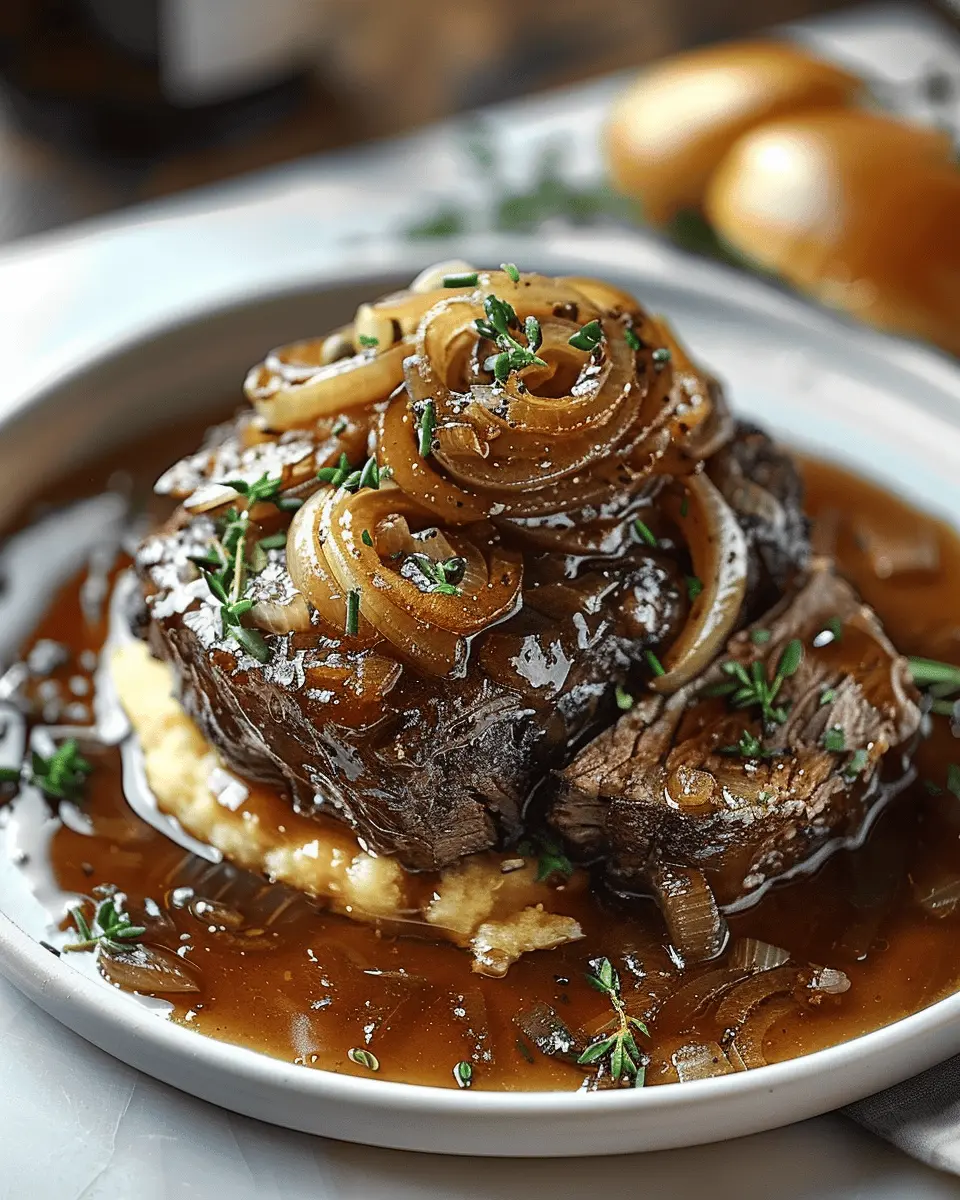 Savory French Onion Pot Roast Recipe for Comfort Food Lovers