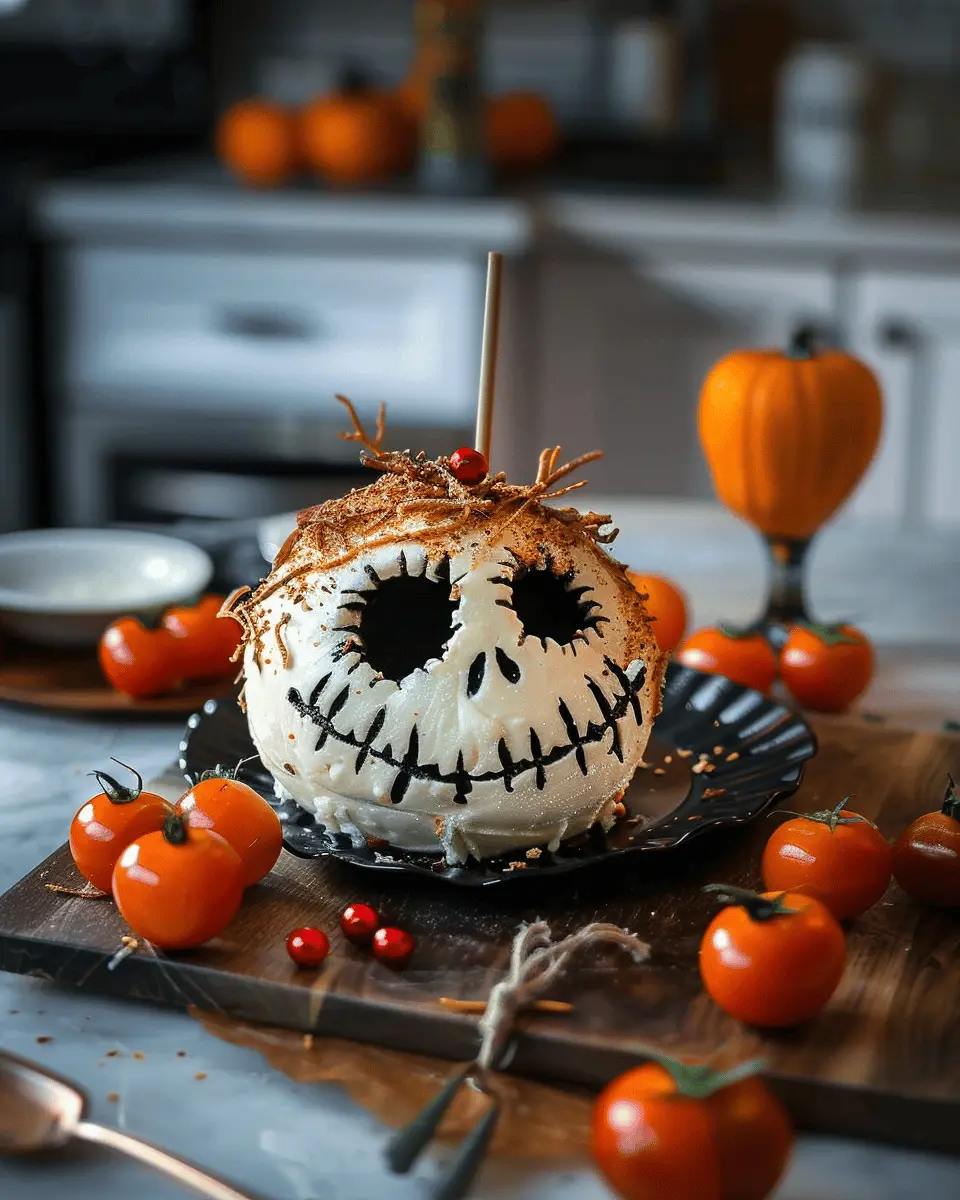 Skellington Cheese Ball Appetizer Recipe: A Fun, Savory Delight