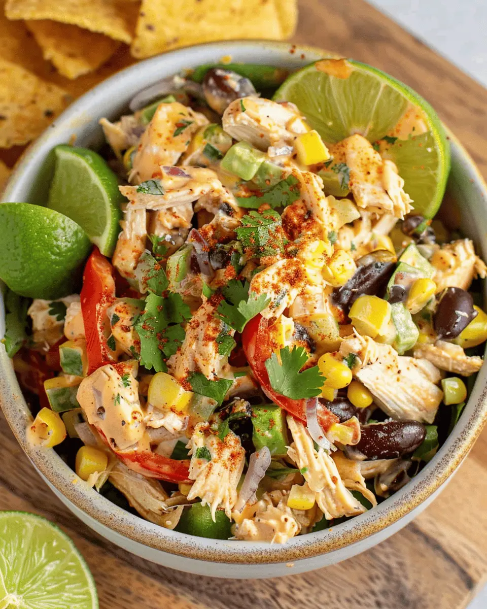 Southwest Chicken Salad (20g Protein)