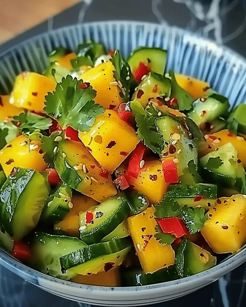 Thai Mango Cucumber Salad: Discover the Perfect Recipe!