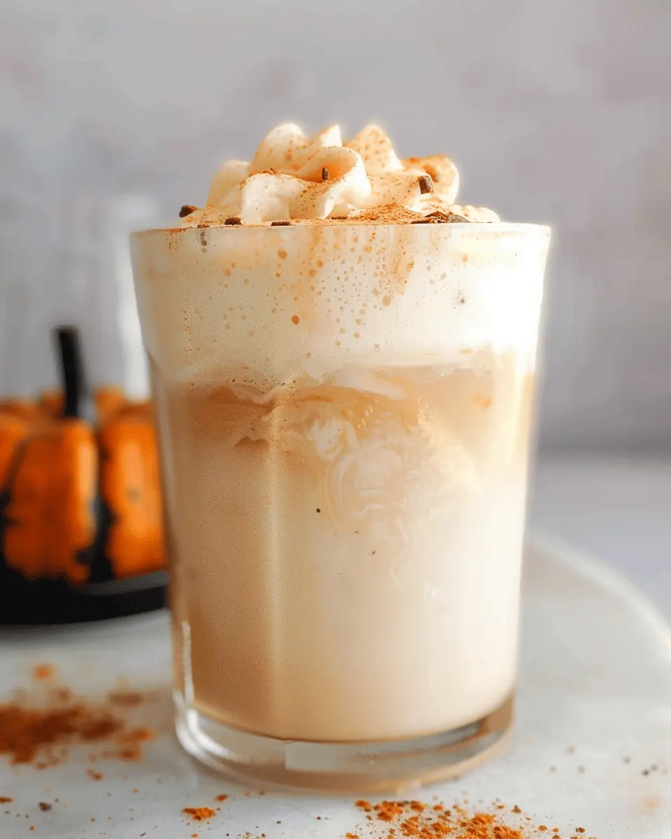 Iced Pumpkin Cream Chai Tea Latte: Easy Starbucks Copycat Recipe