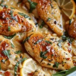 Slow Cooker Lemon Garlic Chicken