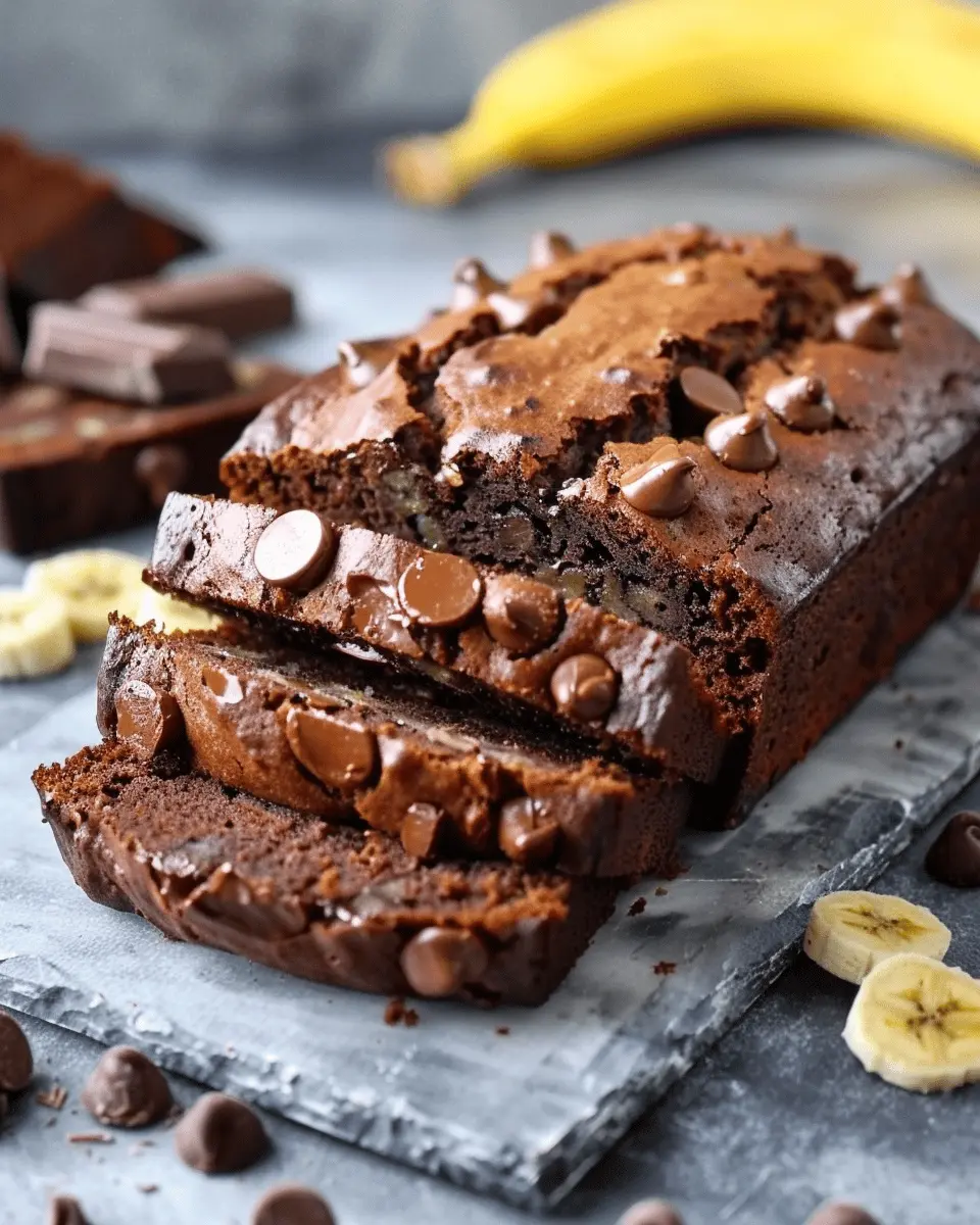 Rich Chocolate Banana Bread: Indulgent Treat to Enjoy Post-Vacation