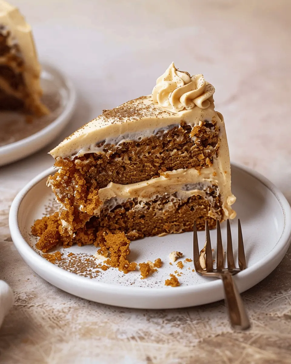 Pumpkin Spice Latte Cake