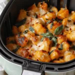 Air Fryer Pumpkin Gnocchi Bake