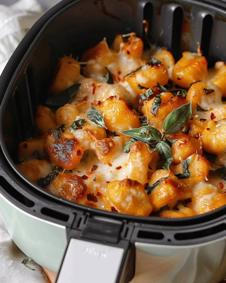 Air Fryer Pumpkin Gnocchi Bake: Easy Comfort Food Delight