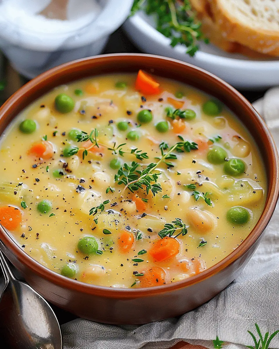 One-Pot Creamy Vegetable Soup: Easy Comfort Food Delight