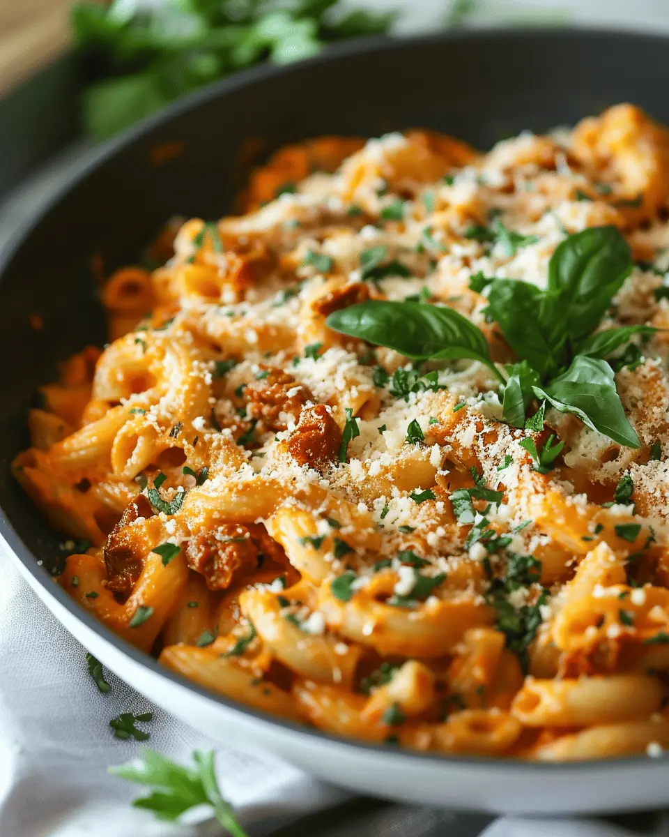 Warning: This Sun-Dried Tomato Pasta Will Make You Ghost Your Regular Mac & Cheese!