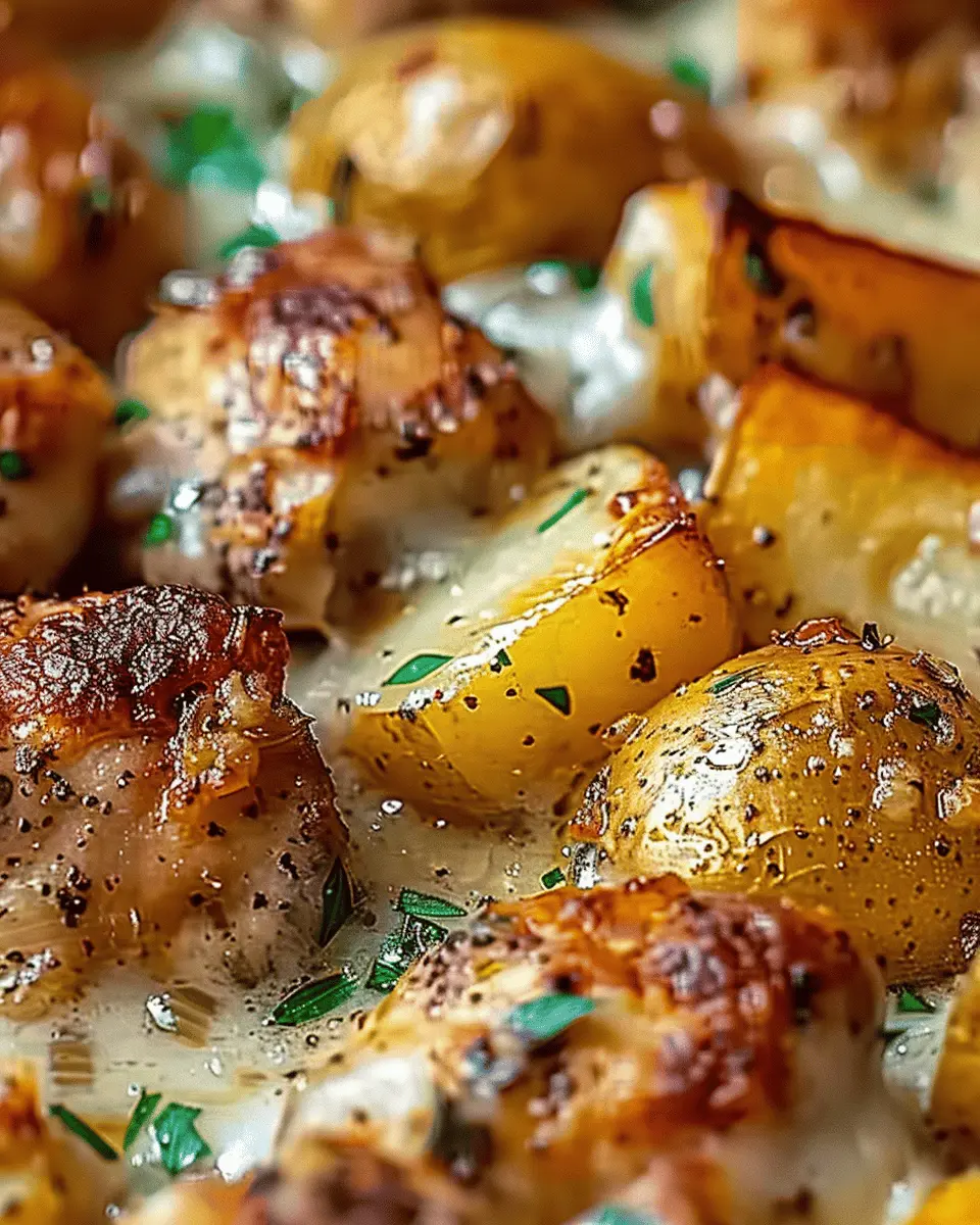 Garlic Parmesan Crockpot Chicken and Potatoes: The Best Comfort Meal
