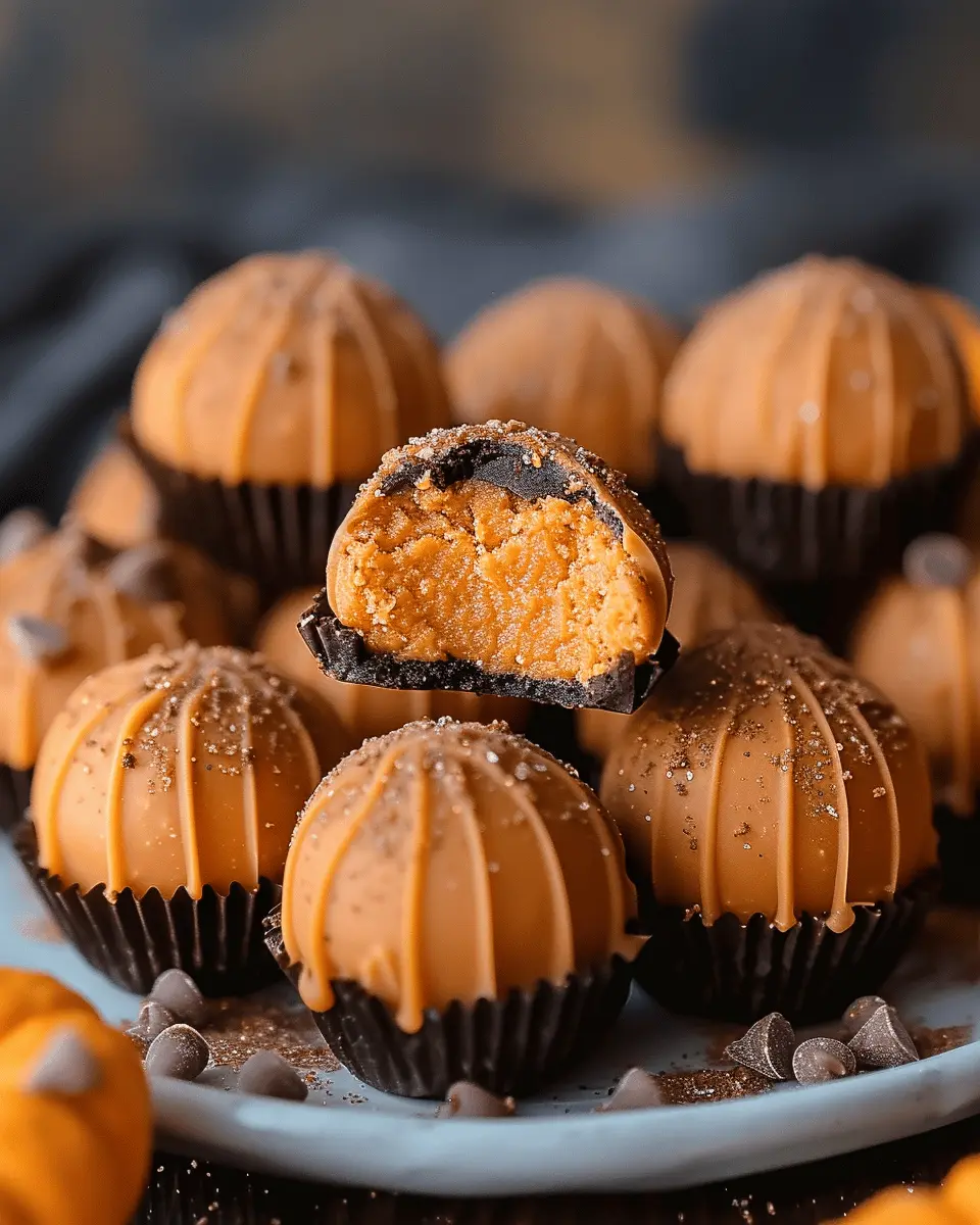 Pumpkin Cheesecake Truffles: Indulgent Bites of Fall Bliss