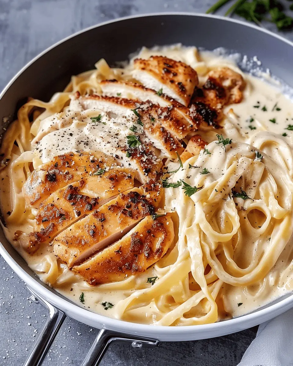 How to Make Chicken Alfredo with a Creamy Turkey Bacon Twist