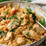 One Pot Chicken Orzo