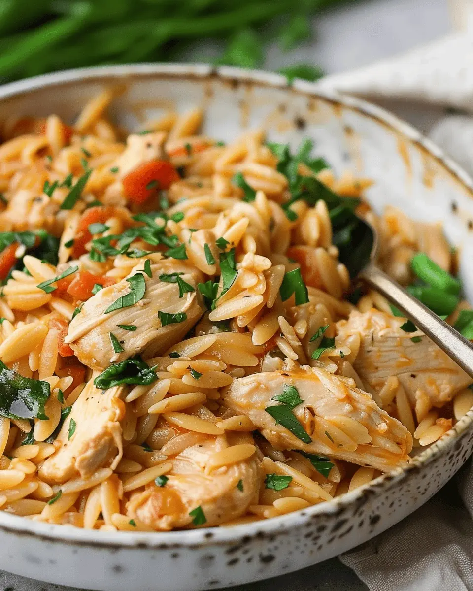 One Pot Chicken Orzo: Easy Comfort Food for Cozy Nights