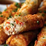 Crab Cake Egg Rolls
