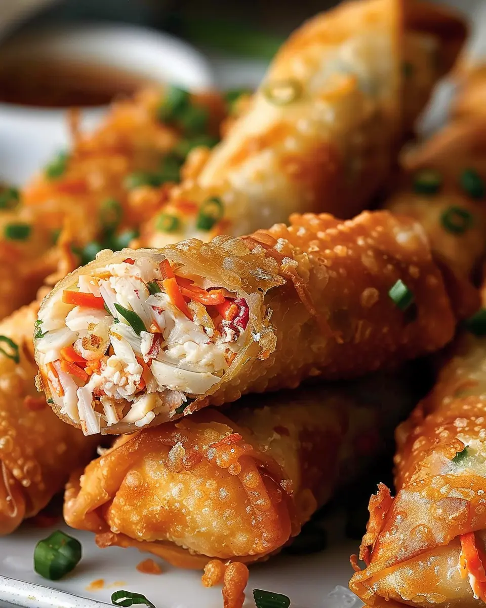 Crab Cake Egg Rolls: Easy, Delicious, and Homemade Indulgence