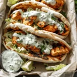 Sheet Pan Chicken Pitas with Herby Ranch