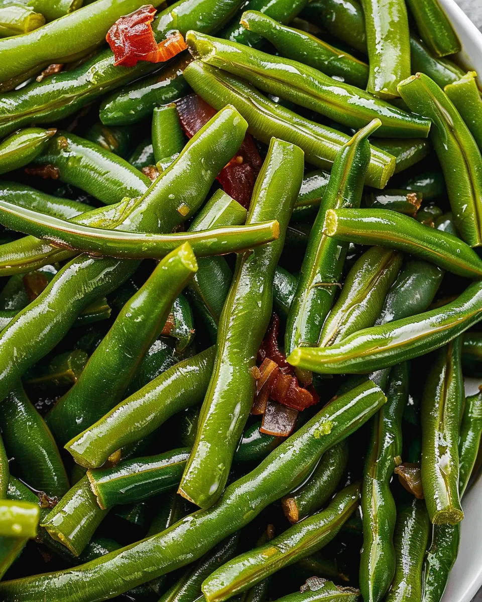 5-Ingredients Crack Green Beans: Easy Recipe with Turkey Bacon