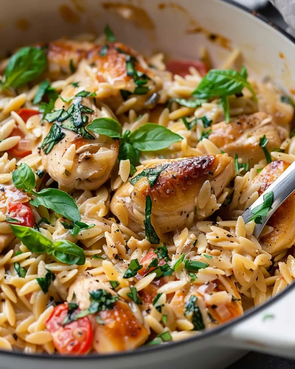 One Pot Chicken Orzo: Easy Comfort Food for Home Cooks