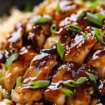 Honey BBQ Chicken Rice – The Best 1-Pan Family Dinner (50 Min)