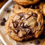 Thick & Chewy Pumpkin Chocolate Chip Cookies