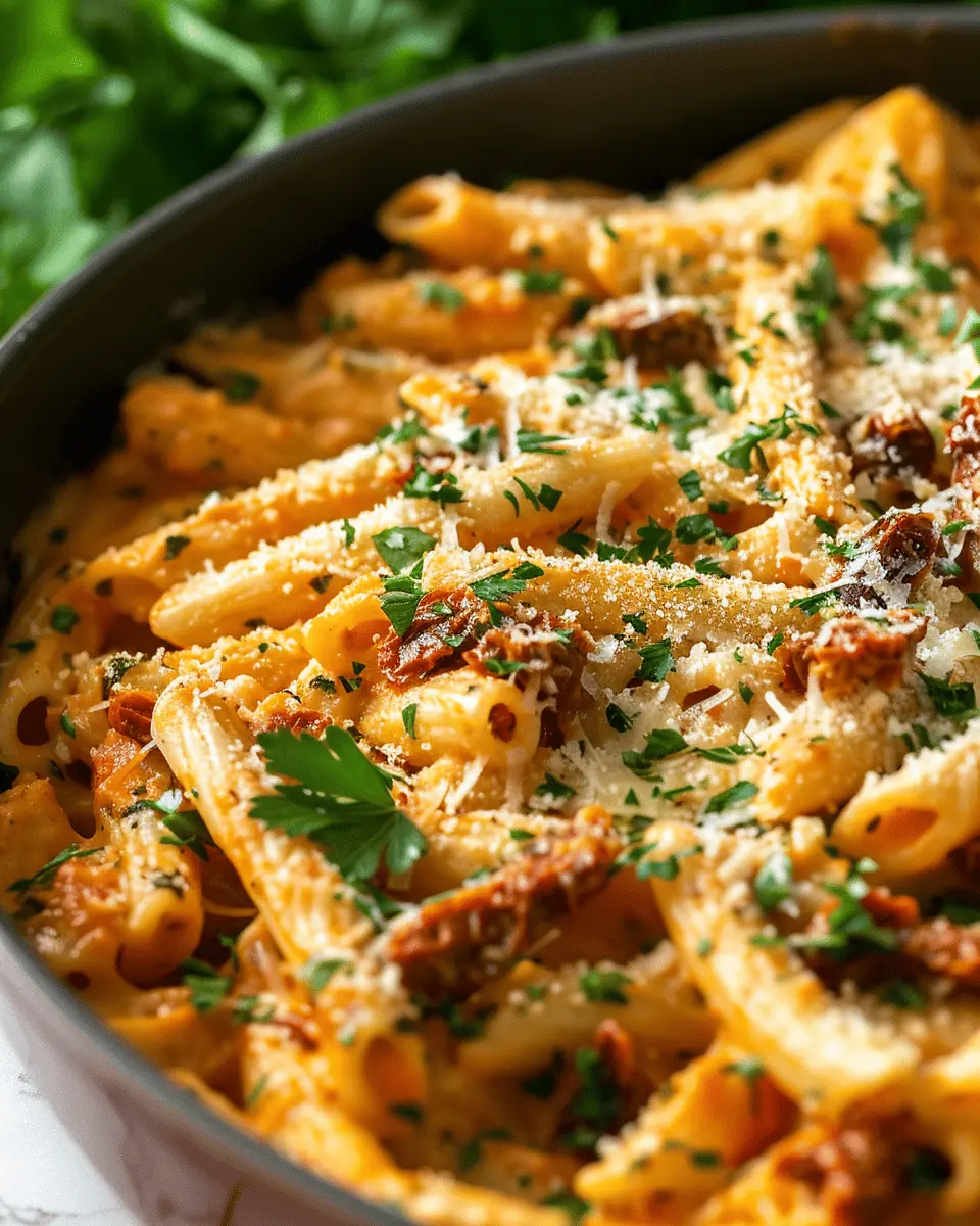 Sun-Dried Tomato Pasta: A Hearty Upgrade from Mac &amp; Cheese