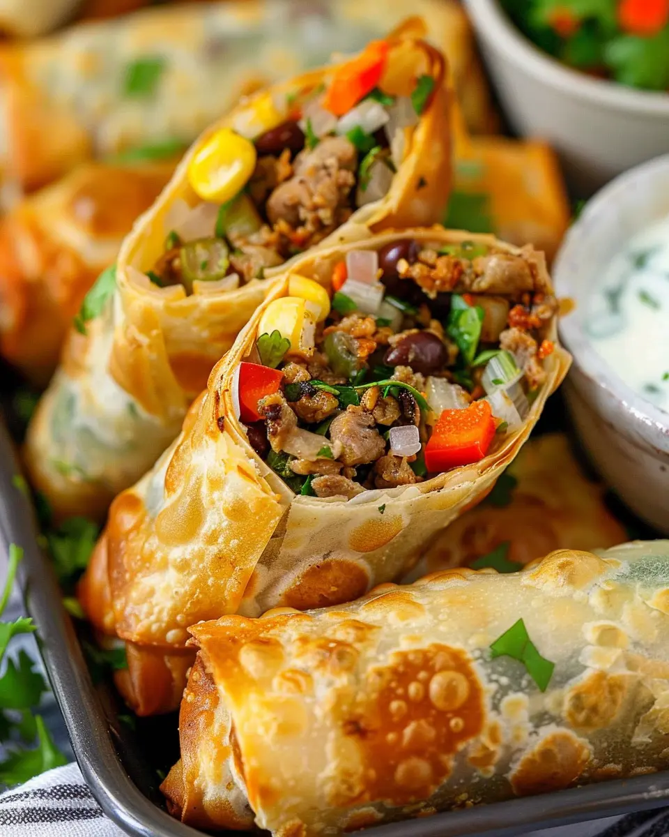 Copycat Southwest Egg Rolls Recipe: Easy and Flavorful Treat