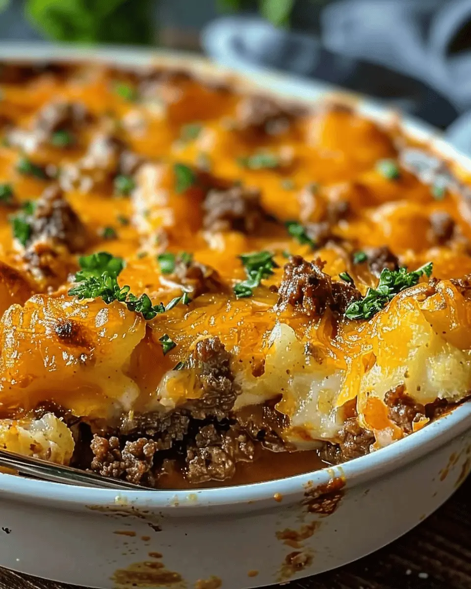 Hobo Casserole: Easy Ground Beef Recipe with Turkey Bacon and Chicken Ham