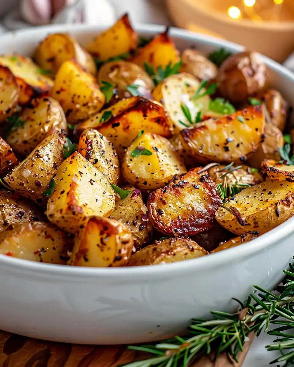 Garlic Roast Potatoes: The Best Crispy Side for Every Meal