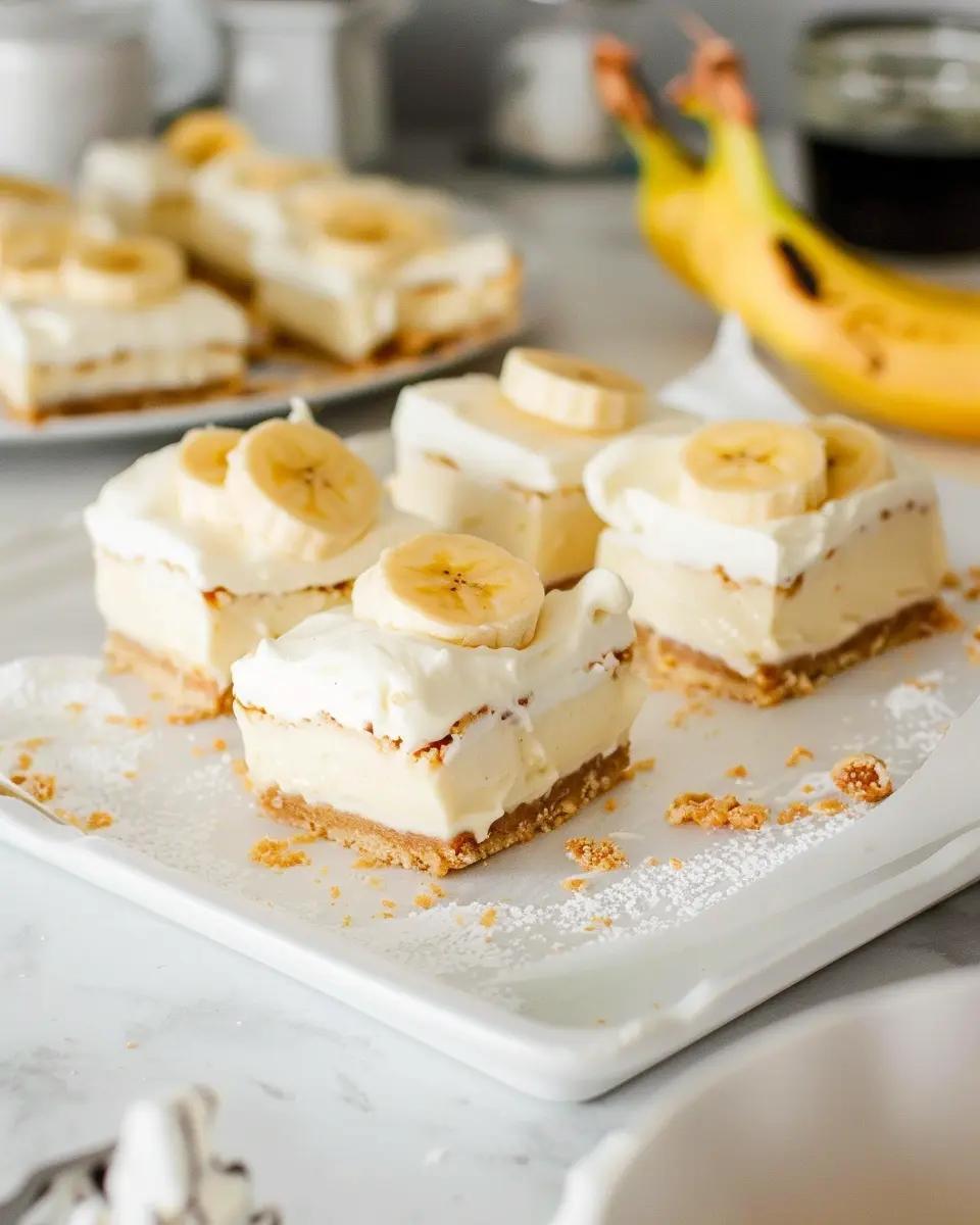 No-Bake Banana Cream Pie Bars: The Easy, Indulgent Treat You’ll Love