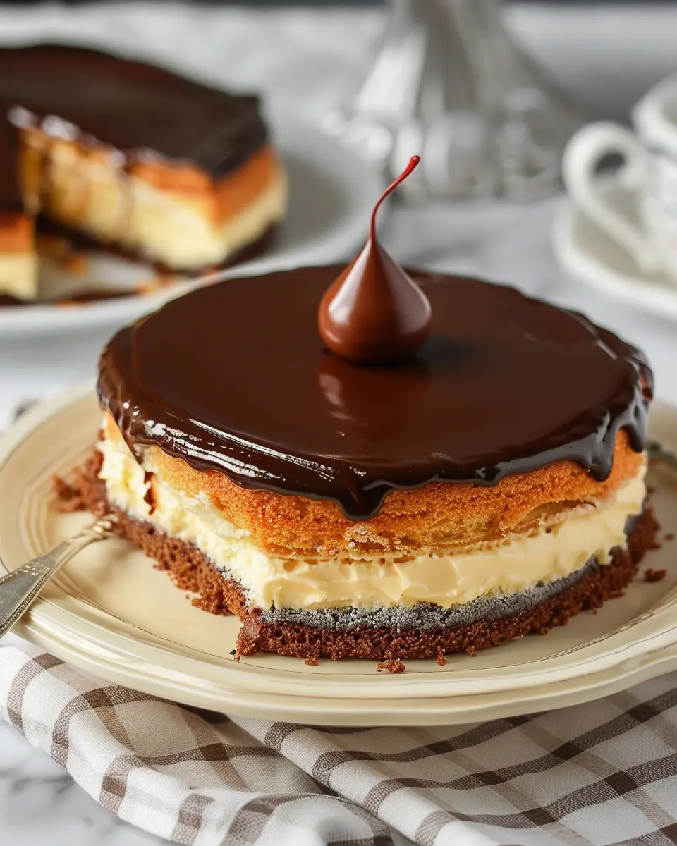 Boston Cream Pie Recipe