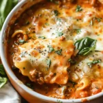 Easy Creamy Lasagna Soup