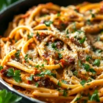 Vegan Creamy Sun Dried Tomato Pasta Recipe