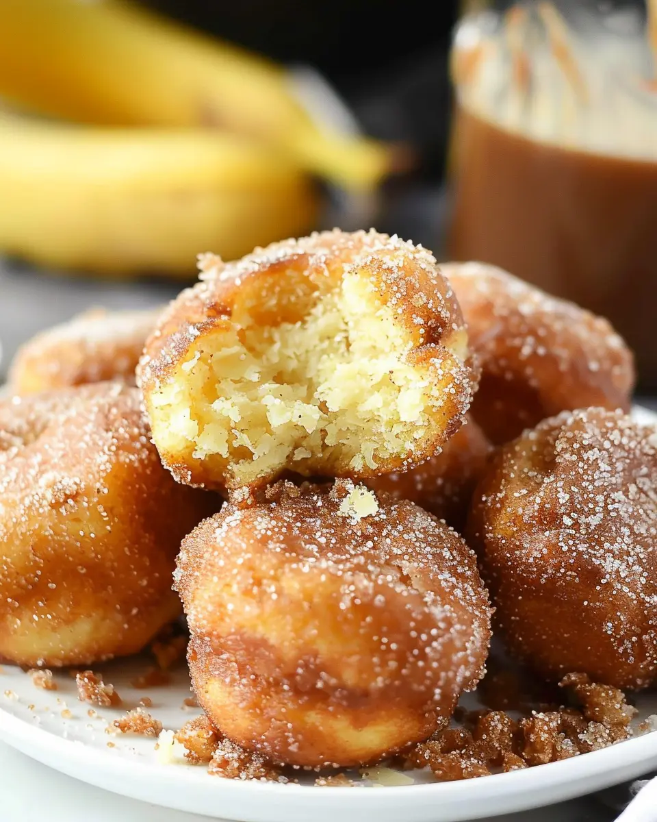 2-Ingredient Banana Donut Holes